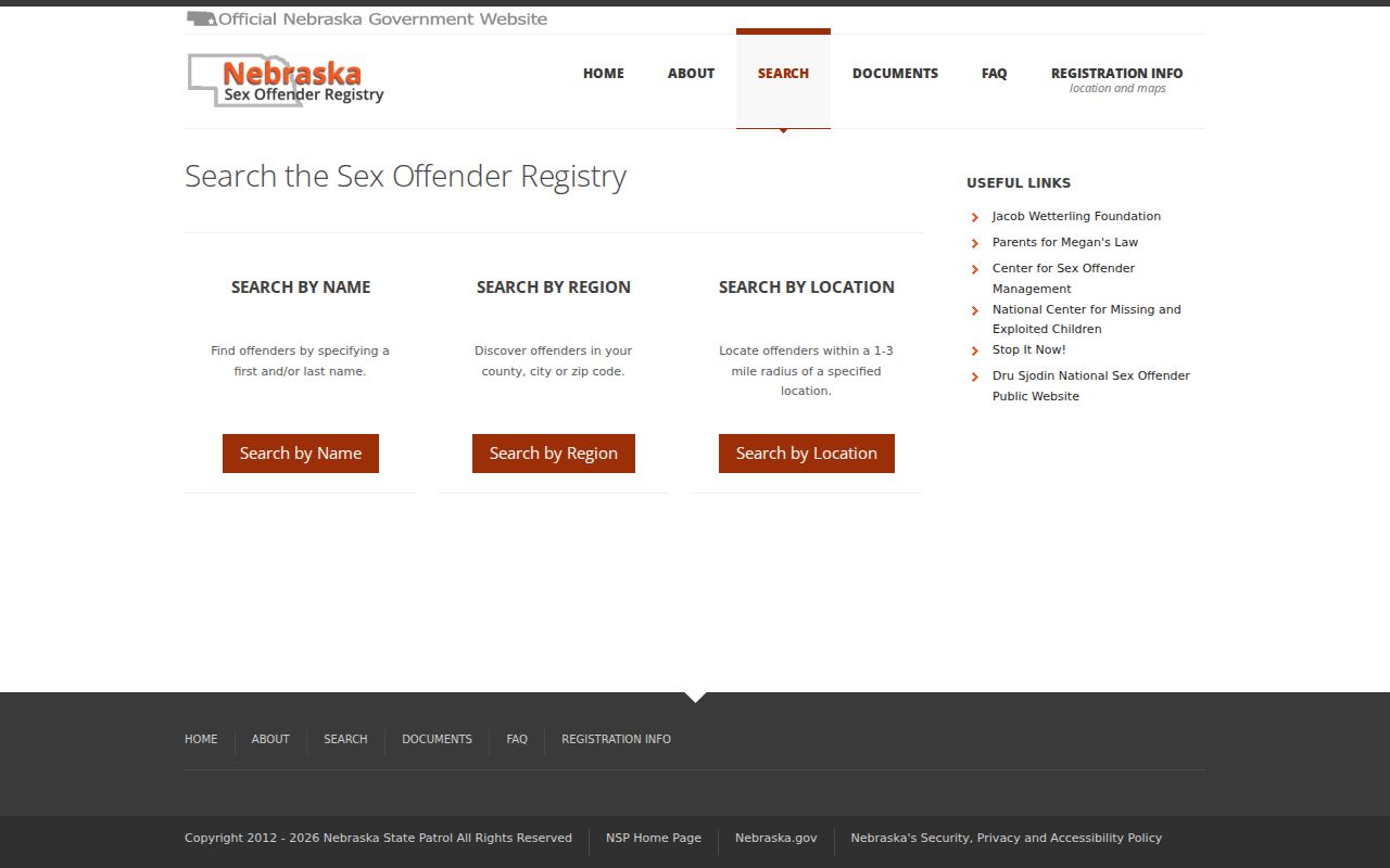 Norfolk residents directory Nebraska registry search options